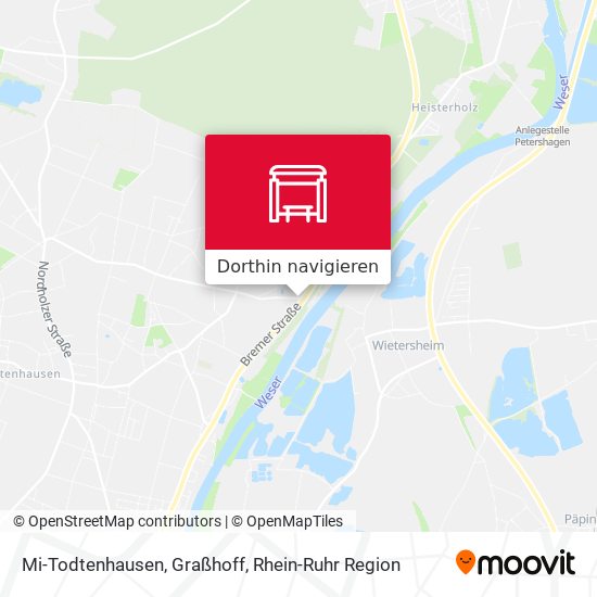 Mi-Todtenhausen, Graßhoff Karte