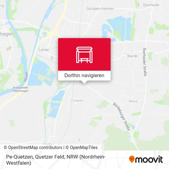 Pe-Quetzen, Quetzer Feld Karte