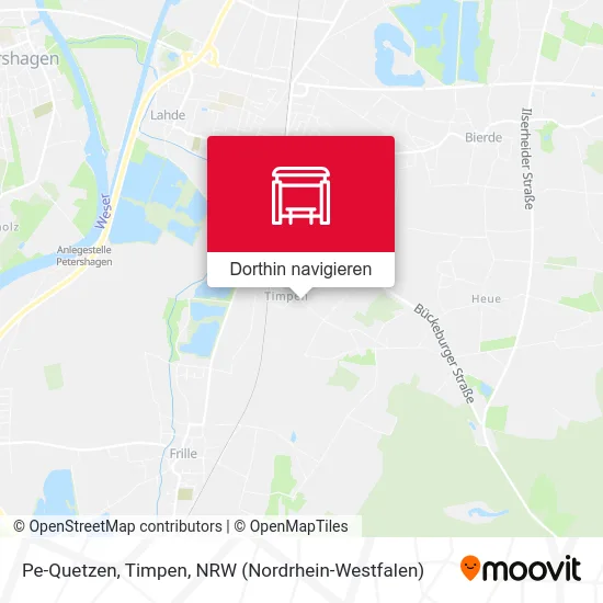 Pe-Quetzen, Timpen Karte