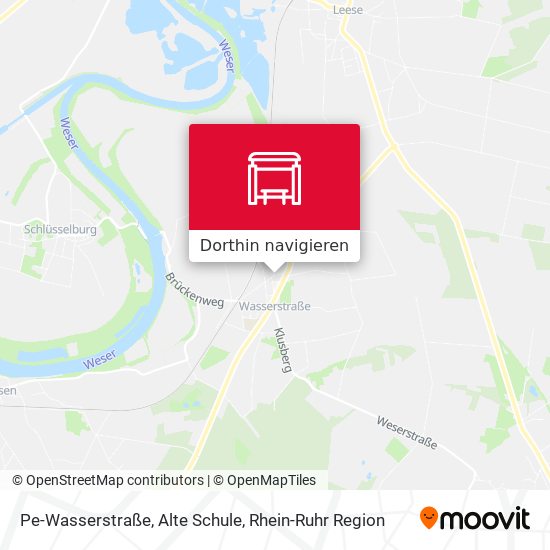 Pe-Wasserstraße, Alte Schule Karte
