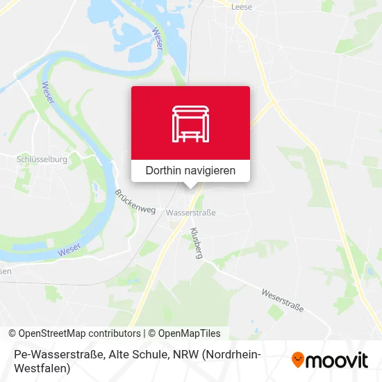 Pe-Wasserstraße, Alte Schule Karte