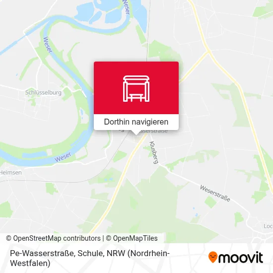 Pe-Wasserstraße, Schule Karte