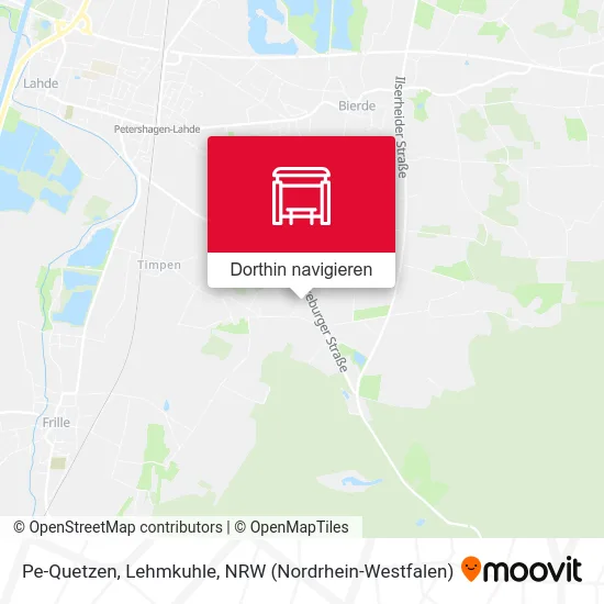 Pe-Quetzen, Lehmkuhle Karte