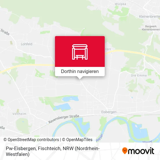 Pw-Eisbergen, Fischteich Karte