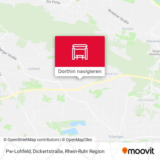 Pw-Lohfeld, Dickertstraße Karte