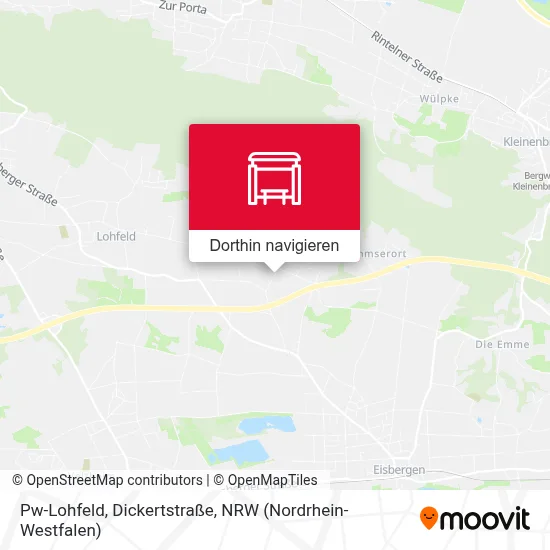 Pw-Lohfeld, Dickertstraße Karte