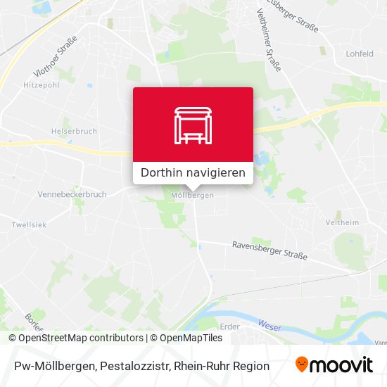 Pw-Möllbergen, Pestalozzistr Karte