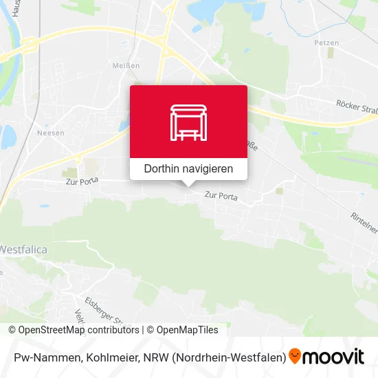 Pw-Nammen, Kohlmeier Karte