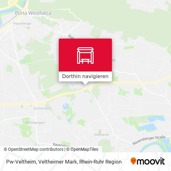 Pw-Veltheim, Veltheimer Mark Karte
