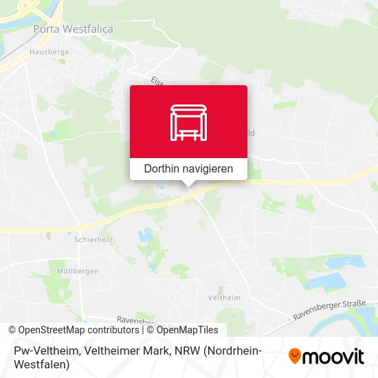 Pw-Veltheim, Veltheimer Mark Karte