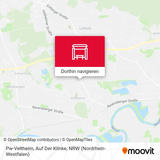 Pw-Veltheim, Auf Der Klinke Karte