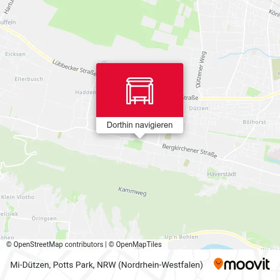 Mi-Dützen, Potts Park Karte