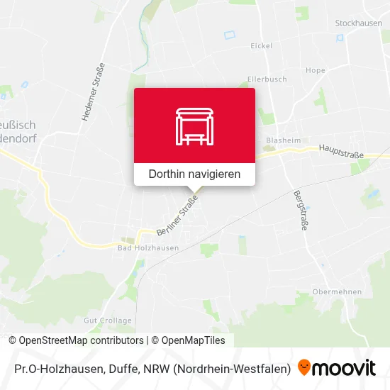 Pr.O-Holzhausen, Duffe Karte