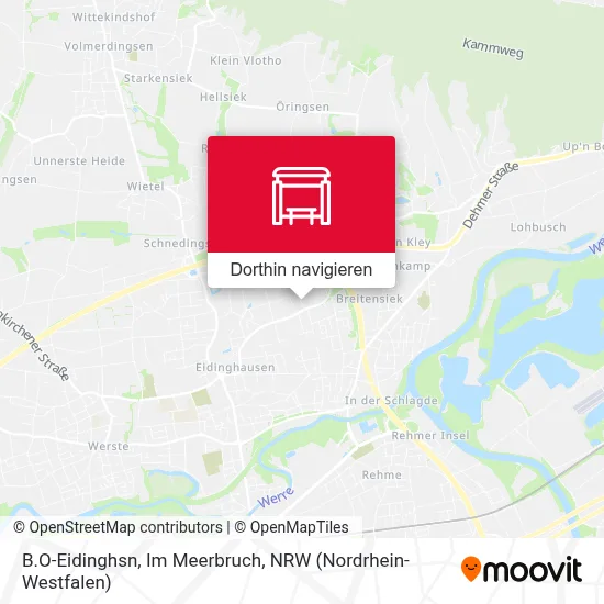 B.O-Eidinghsn, Im Meerbruch Karte