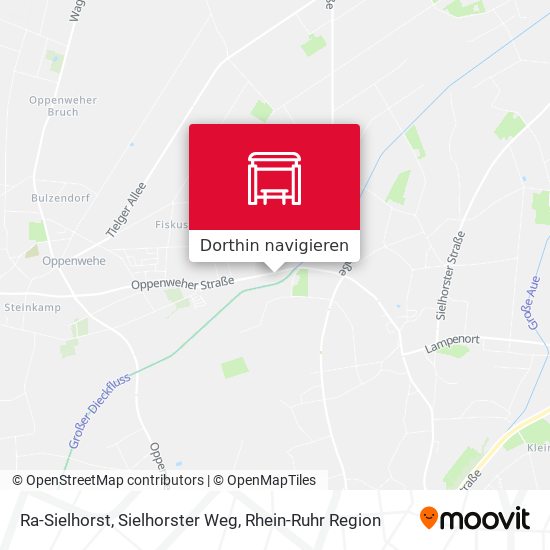 Ra-Sielhorst, Sielhorster Weg Karte
