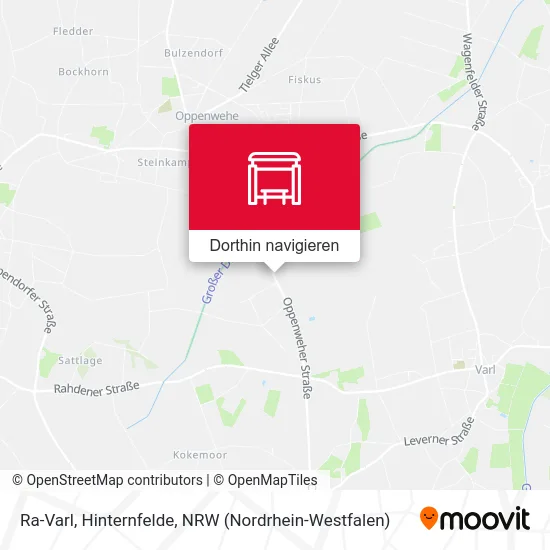 Ra-Varl, Hinternfelde Karte