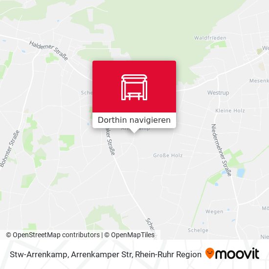 Stw-Arrenkamp, Arrenkamper Str Karte