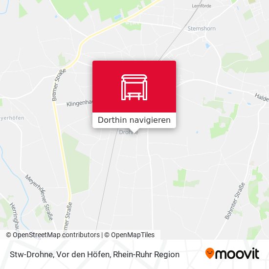 Stw-Drohne, Vor den Höfen Karte