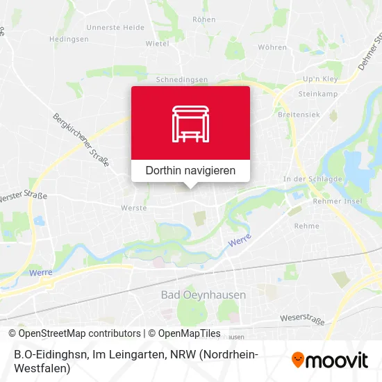 B.O-Eidinghsn, Im Leingarten Karte