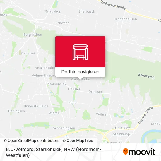 B.O-Volmerd, Starkensiek Karte