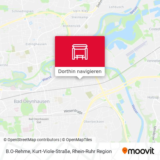 B.O-Rehme, Kurt-Viole-Straße Karte