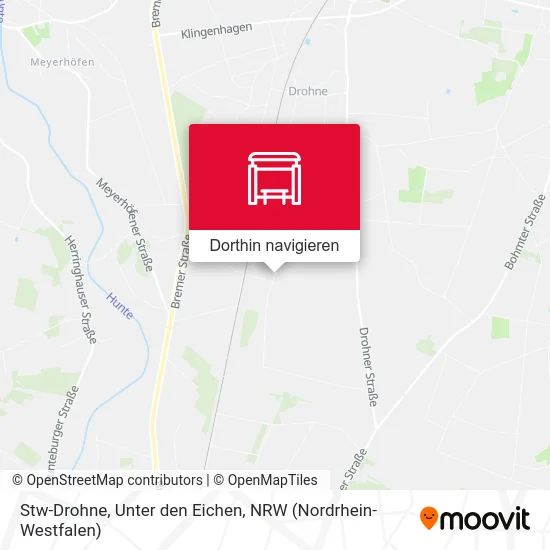 Stw-Drohne, Unter den Eichen Karte