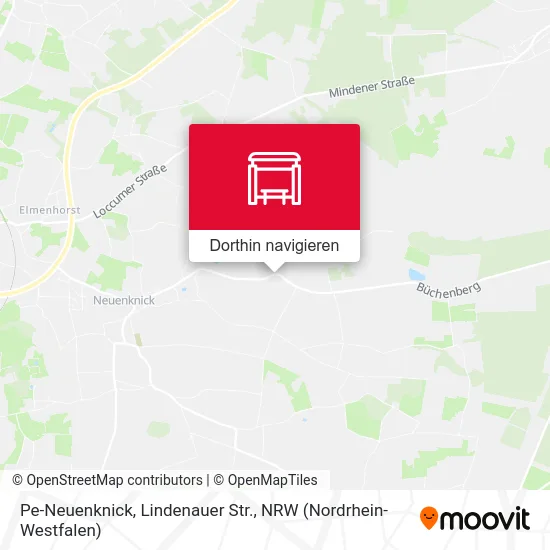 Pe-Neuenknick, Lindenauer Str. Karte