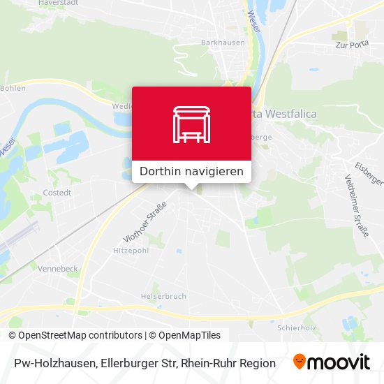 Pw-Holzhausen, Ellerburger Str Karte