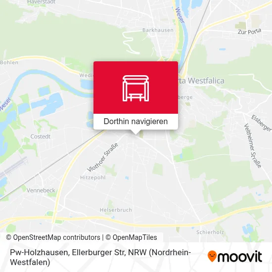 Pw-Holzhausen, Ellerburger Str Karte