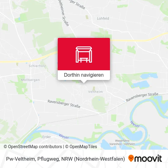 Pw-Veltheim, Pflugweg Karte