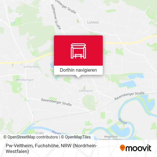 Pw-Veltheim, Fuchshöhe Karte