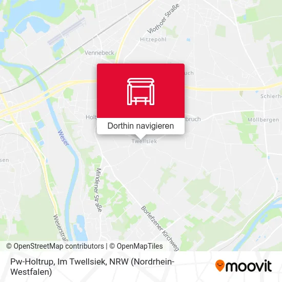 Pw-Holtrup, Im Twellsiek Karte
