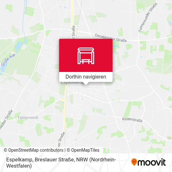 Espelkamp, Breslauer Straße Karte