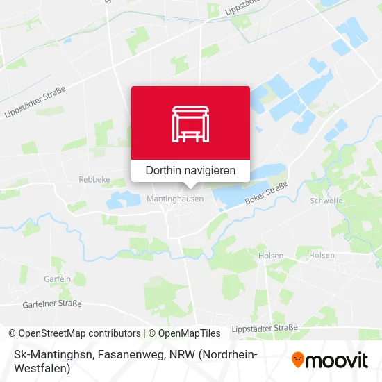 Sk-Mantinghsn, Fasanenweg Karte