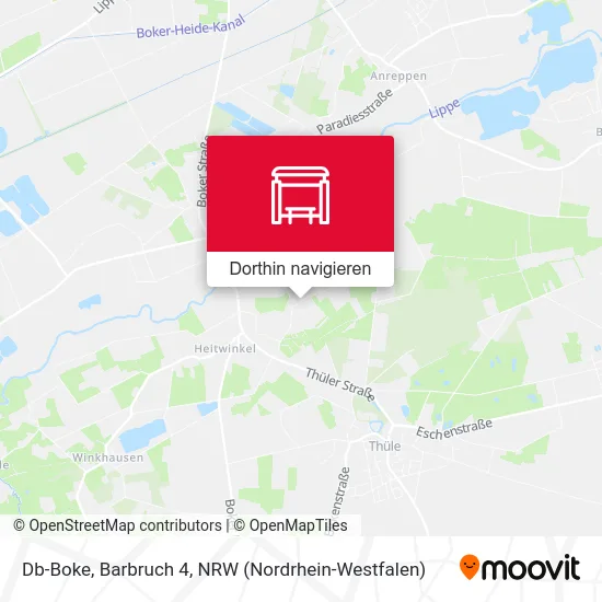 Db-Boke, Barbruch 4 Karte