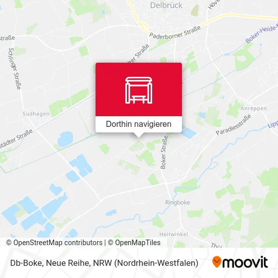 Db-Boke, Neue Reihe Karte