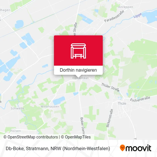 Db-Boke, Stratmann Karte