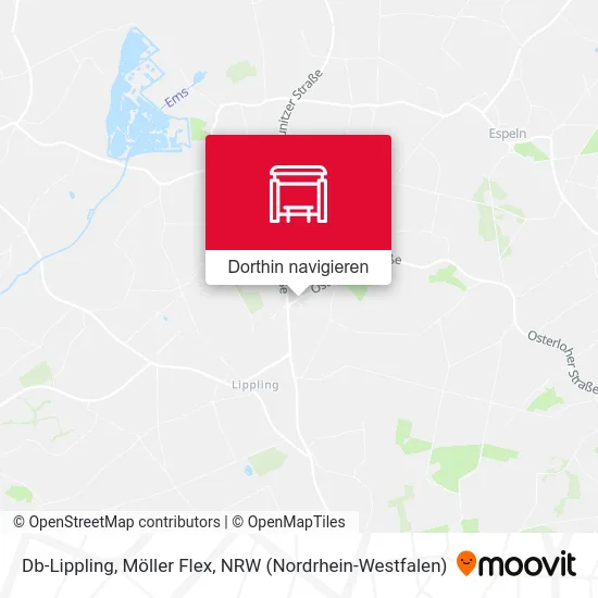 Db-Lippling, Möller Flex Karte