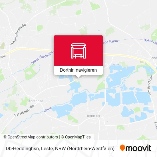 Db-Heddinghsn, Leste Karte