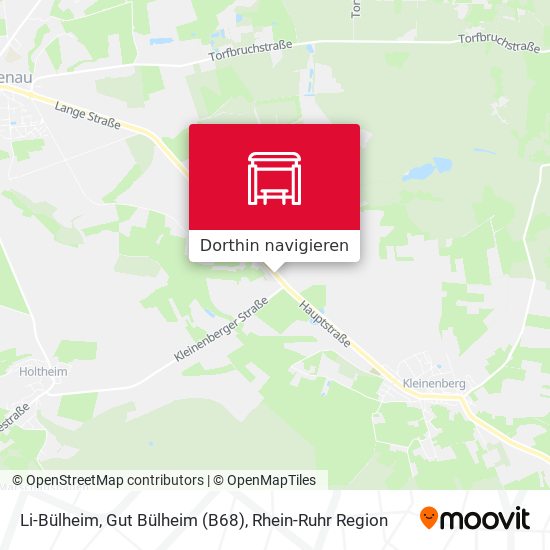 Li-Bülheim, Gut Bülheim (B68) Karte