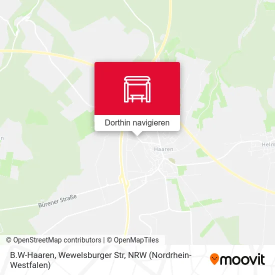 B.W-Haaren, Wewelsburger Str Karte