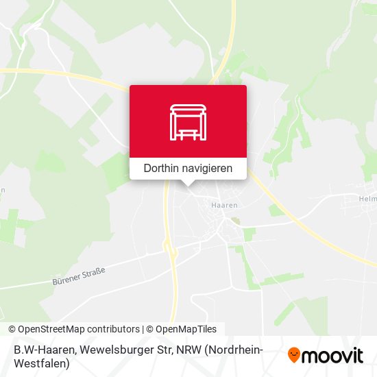 B.W-Haaren, Wewelsburger Str Karte