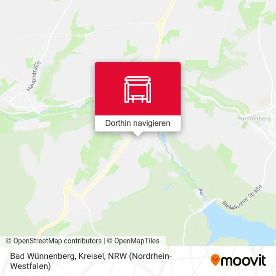 Bad Wünnenberg, Kreisel Karte