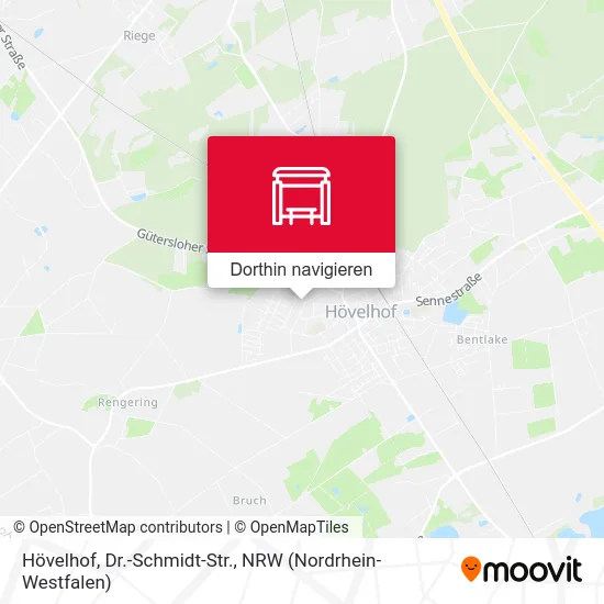 Hövelhof, Dr.-Schmidt-Str. Karte