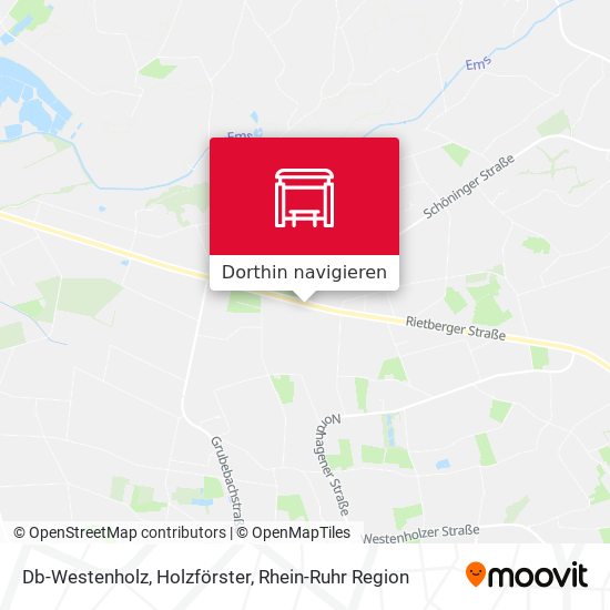 Db-Westenholz, Holzförster Karte
