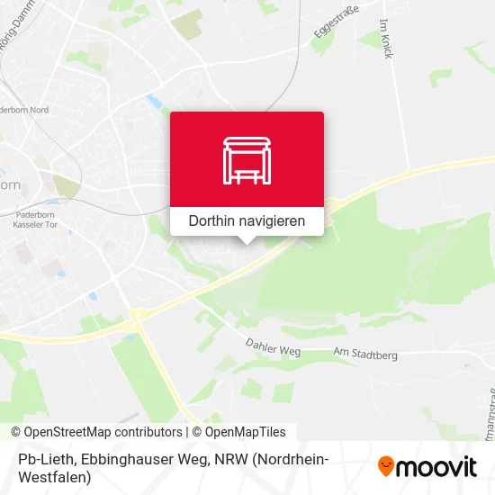 Pb-Lieth, Ebbinghauser Weg Karte