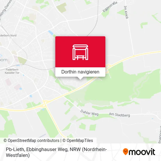 Pb-Lieth, Ebbinghauser Weg Karte