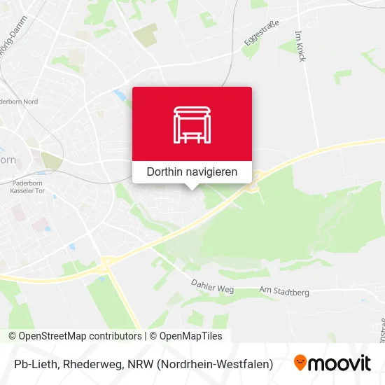 Pb-Lieth, Rhederweg Karte