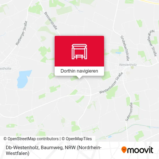 Db-Westenholz, Baumweg Karte