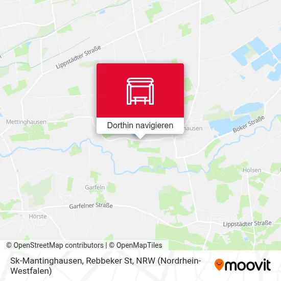 Sk-Mantinghausen, Rebbeker St Karte